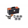 BLACK&DECKER BEG220KA5  ugaona brusilica 900W, ploča 125 mm + 5 ploča - slika 1