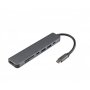S BOX ADAPTER  USB TYPE-C->HDMI/USB-3.0/SD+TF - 7u1 - slika 1