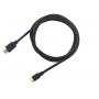 S BOX HDMI kabl D micro, 2m (Crni) - slika 1