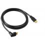 S BOX Kabl ugaoni 90° m/m 1.5 m (crni) - slika 1