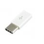 S BOX Adapter Micro USB F- Type C M, beli - slika 1