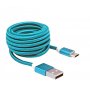 S BOX Kabl USB A - Micro B 1,5m, BL - slika 1