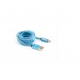 S BOX Kabl USB A - Type C, Fruity 1,5m, Blue - slika 1