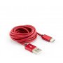 S BOX Kabl USB A - Type C, Fruity 1,5m, Red - slika 1