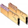 G SKILL DIMM DDR4 16GB (2x8GB) 3600MHz F4-3600C17D-16GTRG TridentZ Royal Gold RGB - slika 1