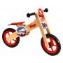 YUGO Wooden Balance Bike Red - slika 1