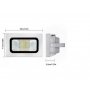 SPECTRA LED REFLEKTOR 15W  LRSMDA3-15 6500K BELI - slika 1