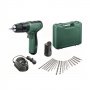 BOSCH zeleni alat Easy Drill 1200 Akumulatorska bušilica 2 x 1,5 Ah + GAL 1210 CV u koferu sa setom priborom - slika 1
