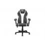 WHITE SHARK PIRATE Crno/Bela  GAMING STOLICA - slika 1