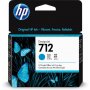 HP HP 712 29-ml Cyan DesignJet Ink Cartridge 3ED67A - slika 1