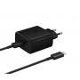 SAMSUNG Punjač za telefon USB Tip C EP-TA845-XBE (Crni) - slika 1