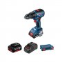 BOSCH plavi alat GSR 18V-50 Akumulatorski odvrtac - slika 1