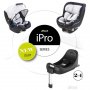 Hauck A-s (40-105cm)+baza iPro Kids, Lunar - slika 1