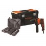 BLACK&DECKER BEH710KA80 električna udarna bušilica 710W + kofer + pribor - slika 1