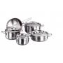 KORKMAZ Set Alfa 9pcs Inox - slika 1