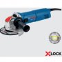 BOSCH plavi alat GWX 14-125 Ugaona brusilica + poklon X-LOCK Dijamantska rezna ploča 125 mm - slika 1
