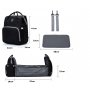 BBO TORBA ZA MAME BT023  Sport Mama Bag - BLACK - slika 1