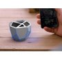XOOPAR GEO SPEAKER - Bluetooth - Silver with Blue LED - slika 2