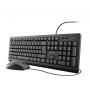 TRUST Tastatura+ miš Primo US, crni   23970 - slika 1