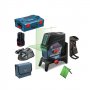 BOSCH plavi alat GCL 2-50 CG set kombinovani laser sa zelenim linijama lasera sa RM 2 nosačem - slika 1