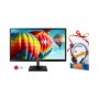 LG 27MK430H-B  +  Poklon  Manhattan Stereo slušalice - slika 1