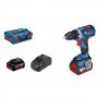 BOSCH plavi alat GSR 18V-60 C 2 x 5Ah Akumulatorska bušilica-odvrtač u L-Boxxu - slika 1