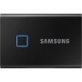 SAMSUNG Portable T7 Touch 2TB crni eksterni SSD MU-PC2T0K - slika 1