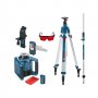 BOSCH plavi alat GRL 300 HVG rotacioni laser sa zelenim linijama + BT 300 HD stativ + GR 240 merna letva - slika 1