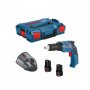 BOSCH plavi alat GTB 12V-11 2 x 3Ah Akumulatorski odvrtač za suvu gradnju u L-Boxxu - slika 1