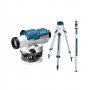 BOSCH plavi alat GOL 26 D opticki uredjaj za nivelisanje + BT 160 stativ + GR 500 merna letva - slika 2