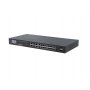 INTELLINET 24-Port Gbps 370W PoE+ Switch 2xSFP, LCD Screen 561242 - slika 1