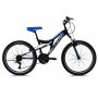 ADRIA MTB DAKOTA 24''/18HT crno-plavo - slika 1