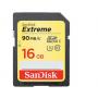 SANDISK SDHC 16GB Extreme 90MB/s Class 10 UHS-I U3  SDSDXNE-016G-GNCIN - slika 1