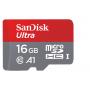 SANDISK SDHC 16GB Ultra Micro 98MB/s Class 10 sa Adapterom - slika 1