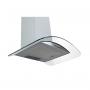 DAVOLINE ECOGLASS 60 INOX- Dekorativni aspirator inox - slika 1