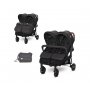 LORELLI BERTONI KOLICA DUO + TORBA ZA MAME BLACK CIRCLES (2020) - slika 1