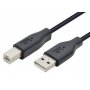 E-GREEN USB 2.0 A-USB 2.0 B M/M 1.8m crni - slika 1