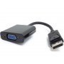 FAST ASIA Adapter-konvertor DisplayPort (M) - VGA (F) crna - slika 1