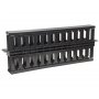 INTELLINET Cable Management Panel 19'' 1U with cover crni - slika 1
