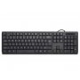 DEFENDER OfficeMate SM-820 US USB, žična tastatura, crna - slika 1
