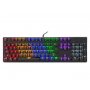 MOTOSPEED CK 107 crna mehanička tastatura plavi prekidač - slika 1