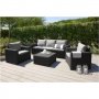 KETER CALIFORNIA 3 SEATER Baštenski set, Pe-ratan, grafit - slika 2