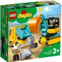 LEGO DUPLO KAMION I BAGER - slika 1