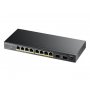 Zyxel GS1100-10HP 10-port Desktop Gigabit Ethernet switch, GS1100-10HP-EU0101F - slika 1