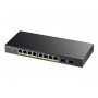 Zyxel GS1900-10HP 10-port Desktop Gigabit Web Smart switch, GS1900-10HP-EU0101F - slika 1