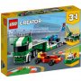 LEGO CREATOR EXPERT 31113 TRANSPORTER TRKAČKIH AUTOMOBILA - slika 1