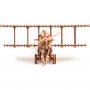 INVENTO 3D drvena maketa - Dvospratni avion - slika 3