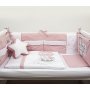 Deksi 3004 ROZA POSTELJINA 3DR PARIZ - slika 1