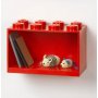 LEGO POLICA U OBLIKU KOCKE (8), CRVENA - slika 1