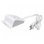 MANHATTAN Adapter USB 2.0 punjač 2portni+ držač za telefon, beli - slika 1
